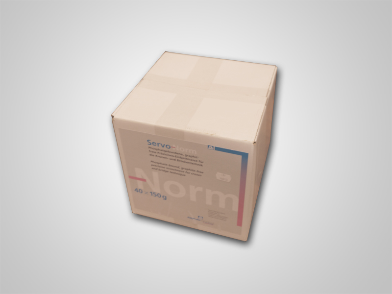 EInbettmasse - Servo Norm Anmischpulver 40x150g Karton