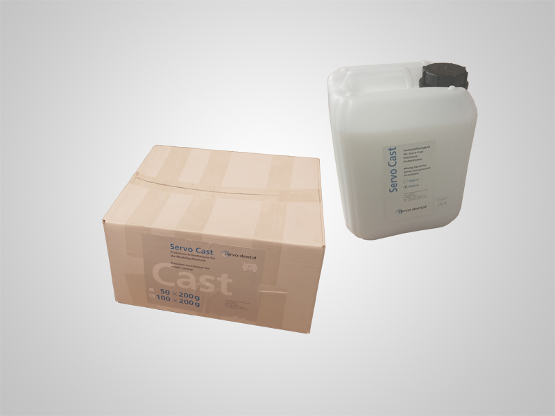 Einbettmasse - Servo-Cast 100x200g inklusive 5l Liquid