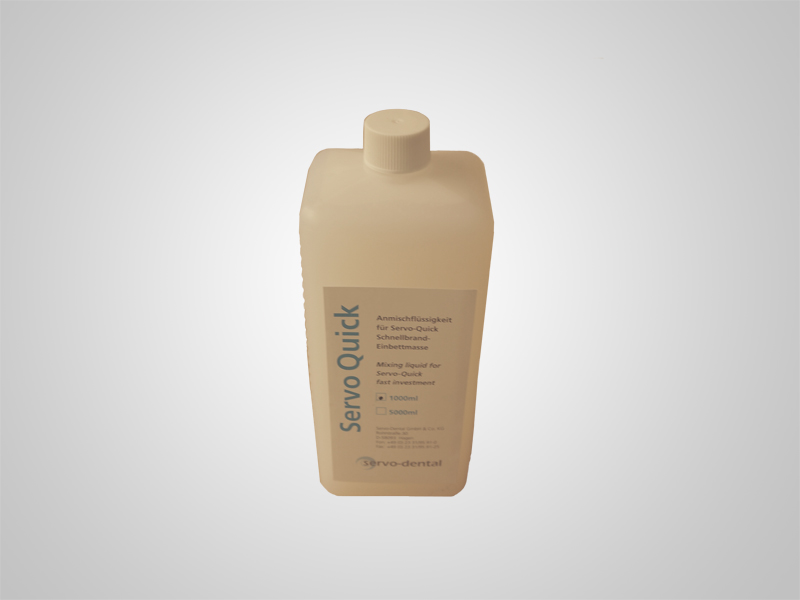 Einbettmasse - Servo-Quick 1l Anmischflüssigkeit